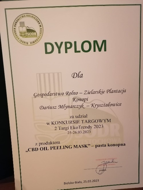 olejek cbd z plantacja konopi 014